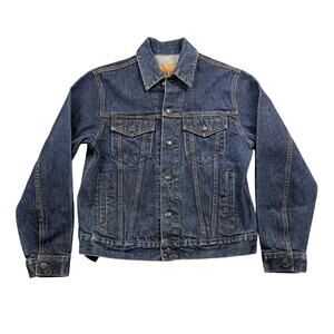 Y2K Gap Jean Jacket Vintage Denim Jacket Dark Wash Men's XS Trucker Jacket